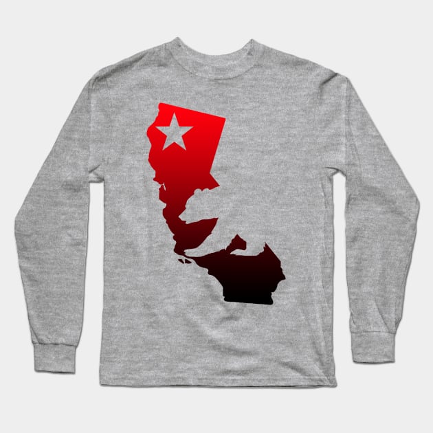 California State Long Sleeve T-Shirt by Sneek661